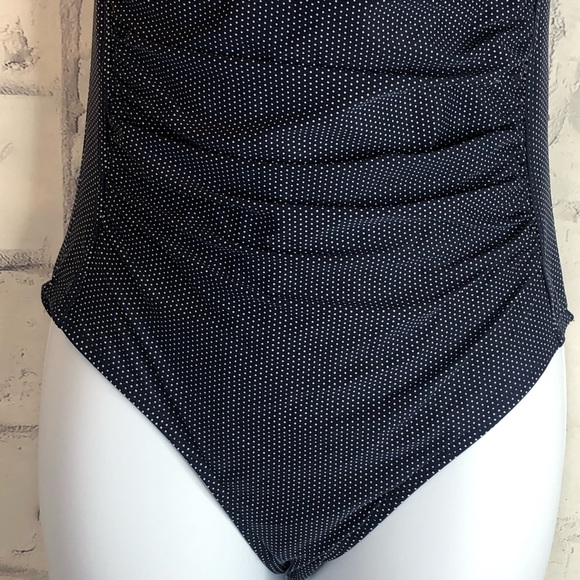 Niptuck Sorranto Blue white polka dots one piece - Picture 5 of 16